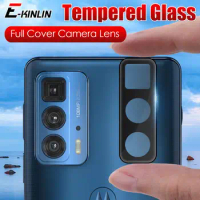 Camera Protection For Motorola Moto E30 Edge 20 E20 E40 Full Cover 3D Curved Lens Screen Protector Tempered Glass Camera Film