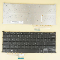 US UI English Keyboard for Samsung Notebook 9 Spin NP940X3L 940X3L NP940X3L-U01 NP940X3L-K02 Series Black, Backlit