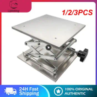 1/2/3PCS 200x200mm Stainless steel Router Table Woodworking Engraving Lab Lifting Stand Rack Platform Woodworking Benches