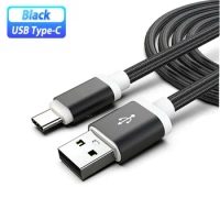 Nylon USB Type C Charger Fast Charging Cord Charge for Huawei P20 / P20 Pro / P20 Lite Honor 10 samsung Galaxy s8 S9 a5 a7 2017