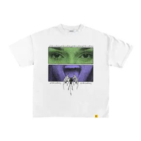 Chemistry Straight - T-Shirt Heavyweight Boxy Crop - Collen White 2XL