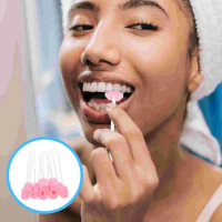Makeup Tooth Brush Oral Care Swabs Disposable Mouth Swabs Tooth Cleaning Dental Tooth Brush Swabsticks Unconscious Elderly