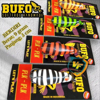 Bufo softfrog berdiri + soft frog + lure + umpan gabus + umpan casting + casting gabus