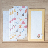 真愛日本 日本製信封套組 和紙一筆箋 龍貓洋品店 龍貓 信封 信紙 卡片 情書 文具