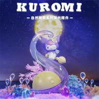 Sanrio Kuromi Figure Collectible Toy Night Light Table Decoration Birthday Gift Anime Themed Collect