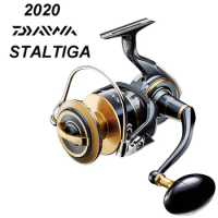 NEW 2020 Original DAIWA SALTIGA 8000P 8000H 10000P 10000H 18000H 12BB+1 Saltwater Spinning Reels Fishing Reel
