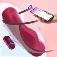 APP Remote Control Wearable Dildo Vibrator Clitoral Stimulator Vibrator Panties Vibrating Egg Adult Sex Toys For Women