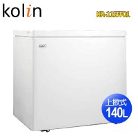 Kolin歌林 140公升風扇式無霜冷藏/冷凍二用臥式冷凍櫃KR-115FF01 含拆箱定位+舊機回收
