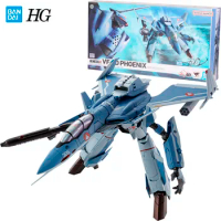 Bandai Genuine Model Garage Kit Macross Series about 14cm VF-0D PHOENIX Anime Action Figure Toys for Boys Collectible Toy
