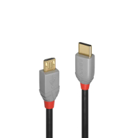 【LINDY 林帝】ANTHRA USB 2.0 Type-C/公 to Micro-B/公 傳輸線 2m 36892
