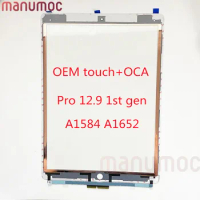 OEM New Glass Touch Screen Digitizer With OCA Frame Sticker For iPad Pro 12.9 1st Gen 2015 A1584 A1652 LCD Display Repair
