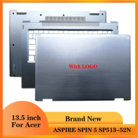 NEW For Acer ASPIRE SPIN 5 SP513-52N Laptop Case LCD Back Cover/Front Bezel/Hinges/Palmrest/Bottom Case Laptops Computer Case