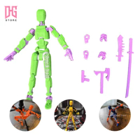 Multi Joint Action Figure Articulated Doll 3D Printing Movable Game Garage Kit Model Mechanical Little Man Mannequin Kid Toys
