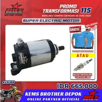 DINAMO STARTER KLX BRT ORIGINAL BORE UP 300CC GRATIS BUSI BRT ORIGINAL