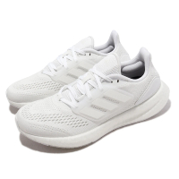 【adidas 愛迪達】慢跑鞋 PureBoost 22 W 女鞋 白 全白 緩震 路跑 運動鞋 愛迪達(GZ5181)