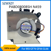 SZWXZY New Original For MSI GF76 GF66 GL66 Laptop Cooling Fan MS-1581 PABD08008SH N459 DC5V 1A Fast Ship