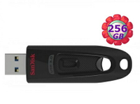 SanDisk 256GB 256G Cruzer Ultra 100M/s【CZ48】SD CZ48 SDCZ48-256G USB 3.0 原廠包裝 隨身碟【序號MOM100 現折$100】