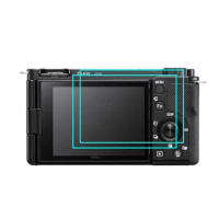 2Pcs Tempered Glass 0.25mm Screen Protector for Sony ZV-E10 ZV-1 ZV-1F ZV-1 Mark II Camera