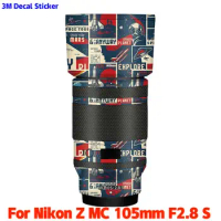Z MC 105mm F2.8 S Anti-Scratch Lens Sticker Protective Film Body Protector Skin For Nikon Z MC 105mm F2.8 S 105 2.8