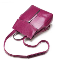 D5-7921-D-YE, WOMEN Leather Backpack Handbags Shoulder tote bag Shopper bag for women School backpack shopping bag