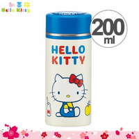 凱蒂貓Hello Kitty 不鏽鋼超輕量水壺 不鏽鋼直飲式保溫瓶保溫杯200ml  日本進口正版 329210