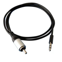 3.5mm To RCA Single Lotus Cable 1 Meter Audio Cable 3.5 Male To RCA Male Cable for TV Speaker DVD Amplifier Connection Adapter
