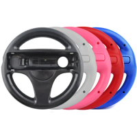 5 color Durable Plastic Steering Wheel For Nintend for Wii Mario Kart Racing Games Remote Controller Console
