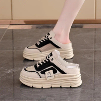 New semi-trawler women's shoes in the 2026 season of air permeation heightened and thick underwear l