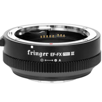 Fringer EF-FX PRO PRO III 3 Adapter Auto Focus Canon EF EF-S to Fujifilm Fuji X X-E3 X-H1 S10 XT200 XT4 X-T1 X-T2 X-Pro1 X-Pro