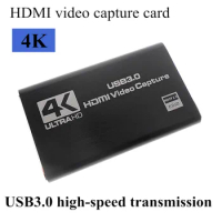 HD HDMI capture card 4K60HZ game video live broadcast ps4/xbox/switch set-top box recording 3.0