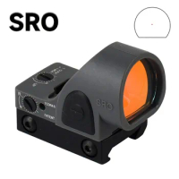 Tactical SRO Red Dot Sight Reflection Hologram Dot Pistol Riflescope Ar15 Glock 19 17 Hunting Scope Fit 20mm Rail Red Dot Sights