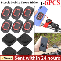 Motorcycle Bicycle Mobile Phone Sticker Mount Phone Holder Riding Strong Adhesive Support Stand Back Button Paste Adapter