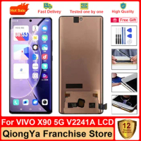 6.78" Original 100% Tested x90 Display For VIVO X90 5G V2241A Without Frame AMOLED LCD and Touch Screen Digitizer Assembly Part