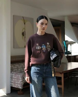 GONEGANI OFFICIAL - Sweater Rajut Motif Beruang Elegan Lembut & Nyaman Fams Bear Sweater Coach