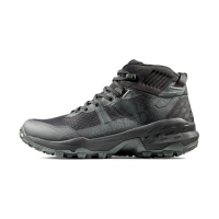 【Mammut 長毛象官方直營】Sertig II Mid GTX Men 防水中筒健行鞋 男款 黑色 #3030-04830