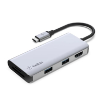 ฮับ USB-C 5-in-1 รองรับ Mac M1/M2, iPad Mini6, iPad Air 4/5 และสมาร์ทโฟน Samsung, คอมพิวเตอร์โน้ตบุ๊
