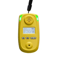 High accuracy SO2,NH3,NO2,CO,CH4 combustible gas monitor portable h2s leak analyzer detector