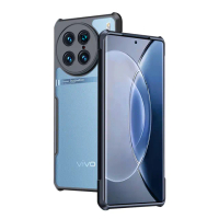 【XUNDD 訊迪】vivo X90 Pro 軍事防摔 鏡頭全包覆 清透保護手機殼-夜幕黑