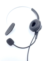 國洋通信 國洋電話機專用頭戴式電話耳機麥克風 單耳電話耳機麥克風 office phone headset