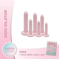 DIDO Vaginal Dilator - bisa untuk Vagisnismus, melatih otot ,fleksibel