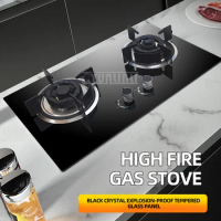 Embedded Double Stove Built-in Fierce Gas Cooktop Household Cooking Hob Cuisinière A Gaz