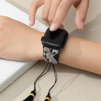 ZHONGVI Smart Watch Band for Women Tassel Jewelry Strap Watch 42mm 44mm Bands for Apple Watch Miyuki Seed Beads Bracelet