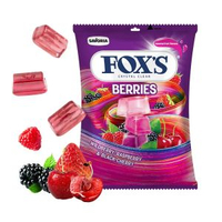 霍士foxs水晶糖水果糖硬糖送禮伴手喜糖果小包裝 獨立包裝 辦公室解饞 新日期 辦公室下午茶之選 新舊包裝隨機發（平行進口）