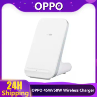 Original OPPO AIRVOOC 45W 50W Wireless Flash Charger compatible model support Find X5 Pro Reno 8 K10 Pro Oneplus Smart Phone