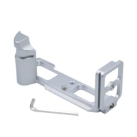 CNC Aluminium Quick Release Plate L-Plate Grip for Olympus PEN-F PEN F Camera Accessories 1/4 Screw Mount Bracket