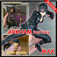 มีสินค้าในสต็อก Arkham Factory MAX Factory Kaiyodo Revoltech Yamaguchi Catwoman Figuras Ko Model แอค