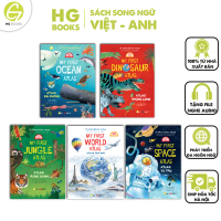 SÁCH: ATLAS Thiếu nhi, Song ngữ Việt-Anh. Bách khoa toàn thư cho trẻ em