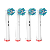 4Pcs/Set Electric Toothbrush Head For Oral B Electric Toothbrush Replacement Brush Heads Tooth Brush Hygiene Clean Brush Head