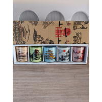 Gelas Kaca Motif Gelas Hampers