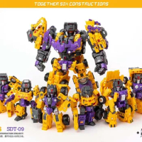 New Transform Robot Toy Master Made SDT-09 SDT09 Demolisher Devastator Full Set Yellow Version Figure in stock